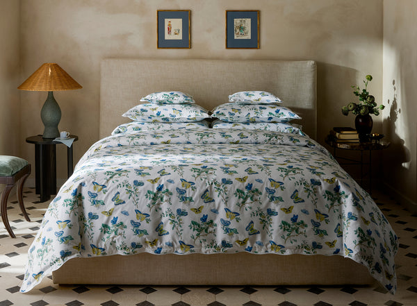 Photo of the Baudin Butterfly | Duvet Cover ensemble.