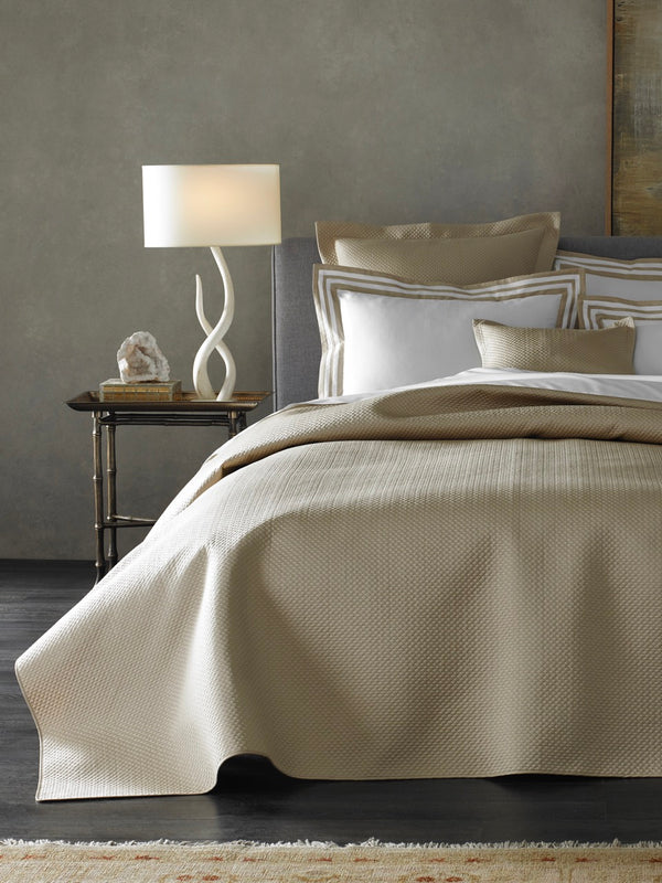 Photo of the Alba | Quilted Coverlet ensemble.