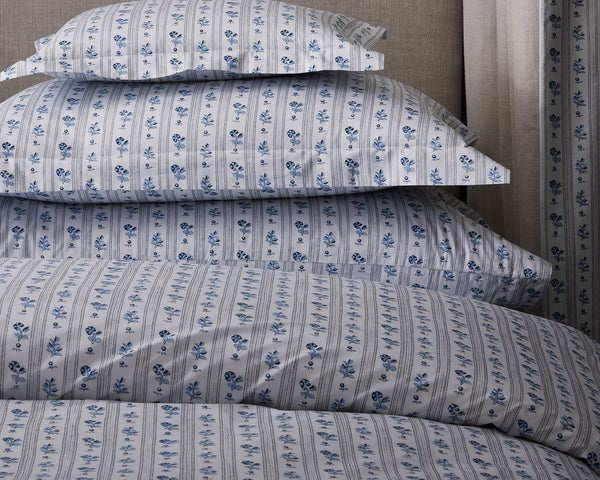 Photo of the Cabanon Stripe | Pillow Sham, Each ensemble.