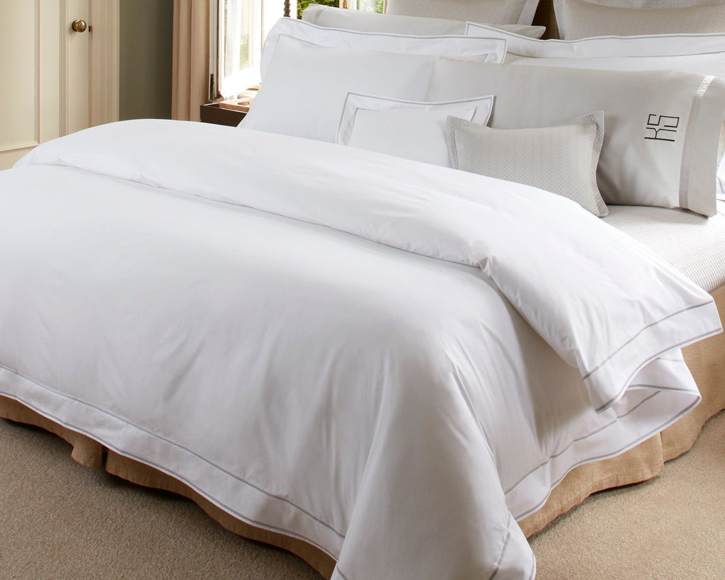 Matouk Ansonia sheet and sham Set CLEARANCE Linen Society