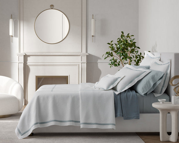 Matouk Lowell Matelasse bedding