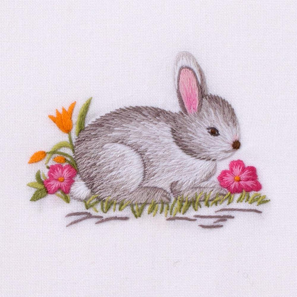 Photo of the Bunny Gray ensemble.