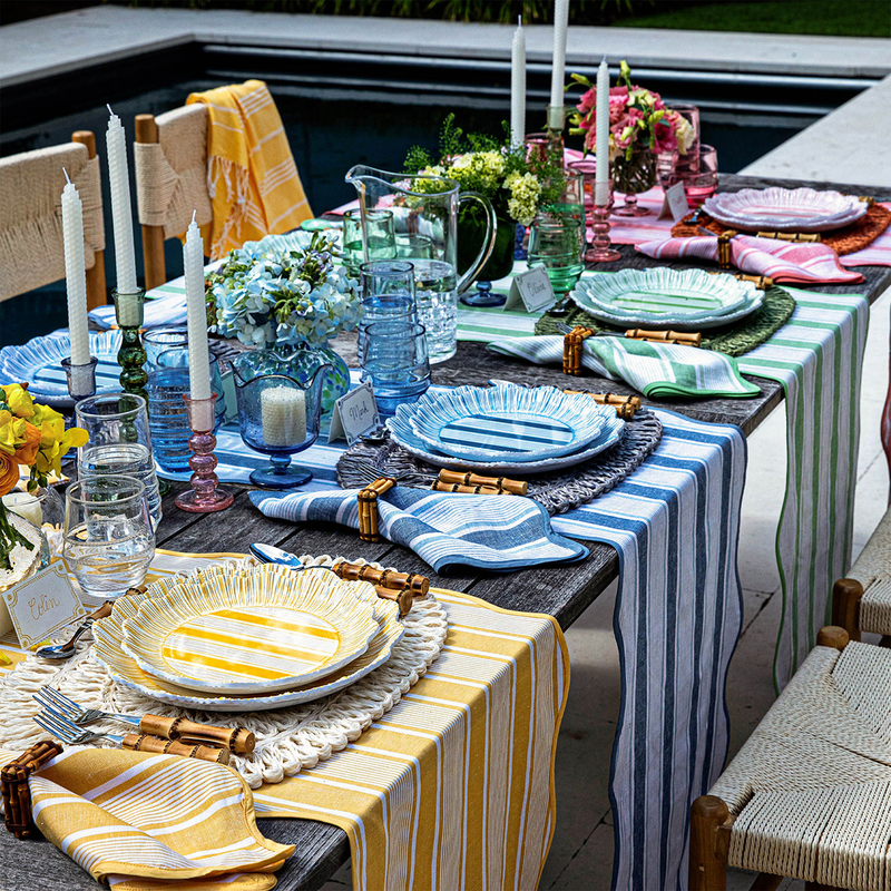 Cabana Stripe Melamine | Tabletop