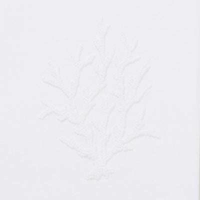 Image of Henry Handwork Coral Knot White Motif