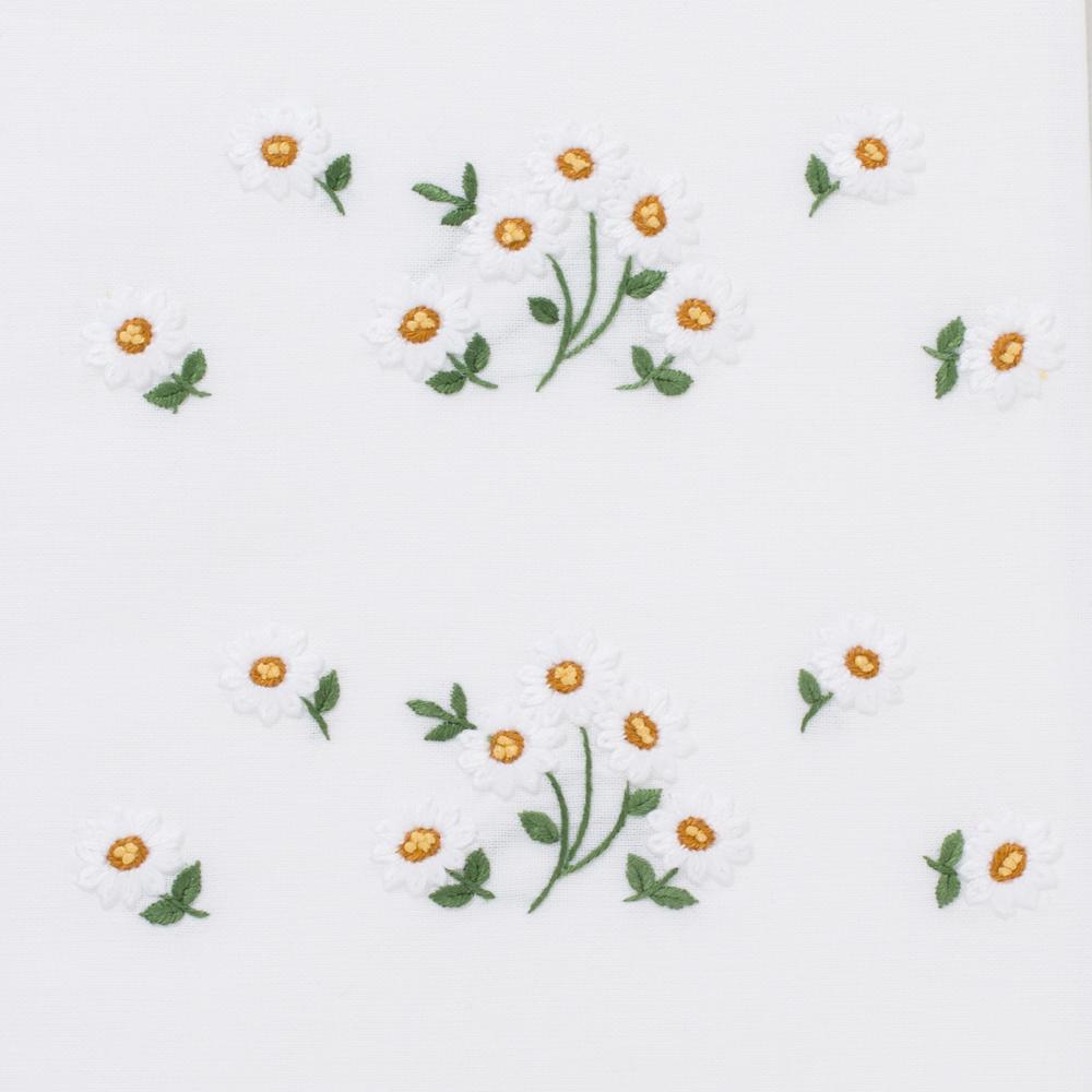 Image of Henry Handwork Daisies Scatter Motif