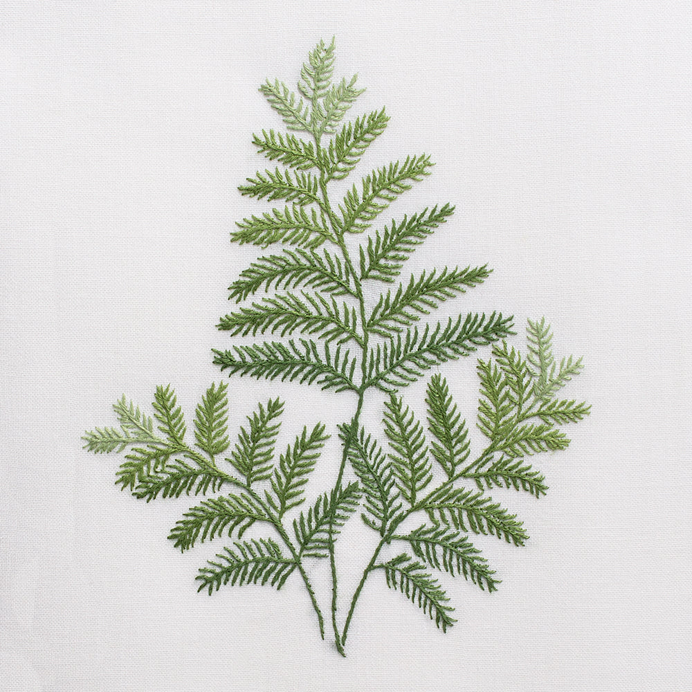 Image of Henry Handwork Fern Motif