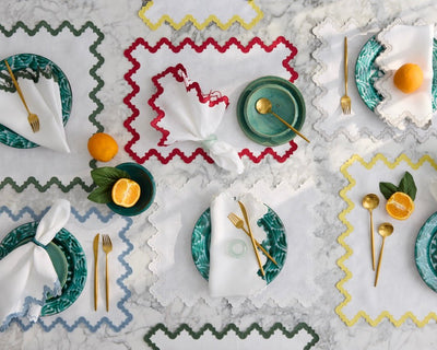 Image of Matouk Aziza tablel linens