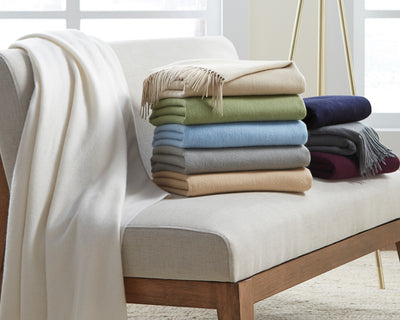 Dorsey Cashmere Throw
