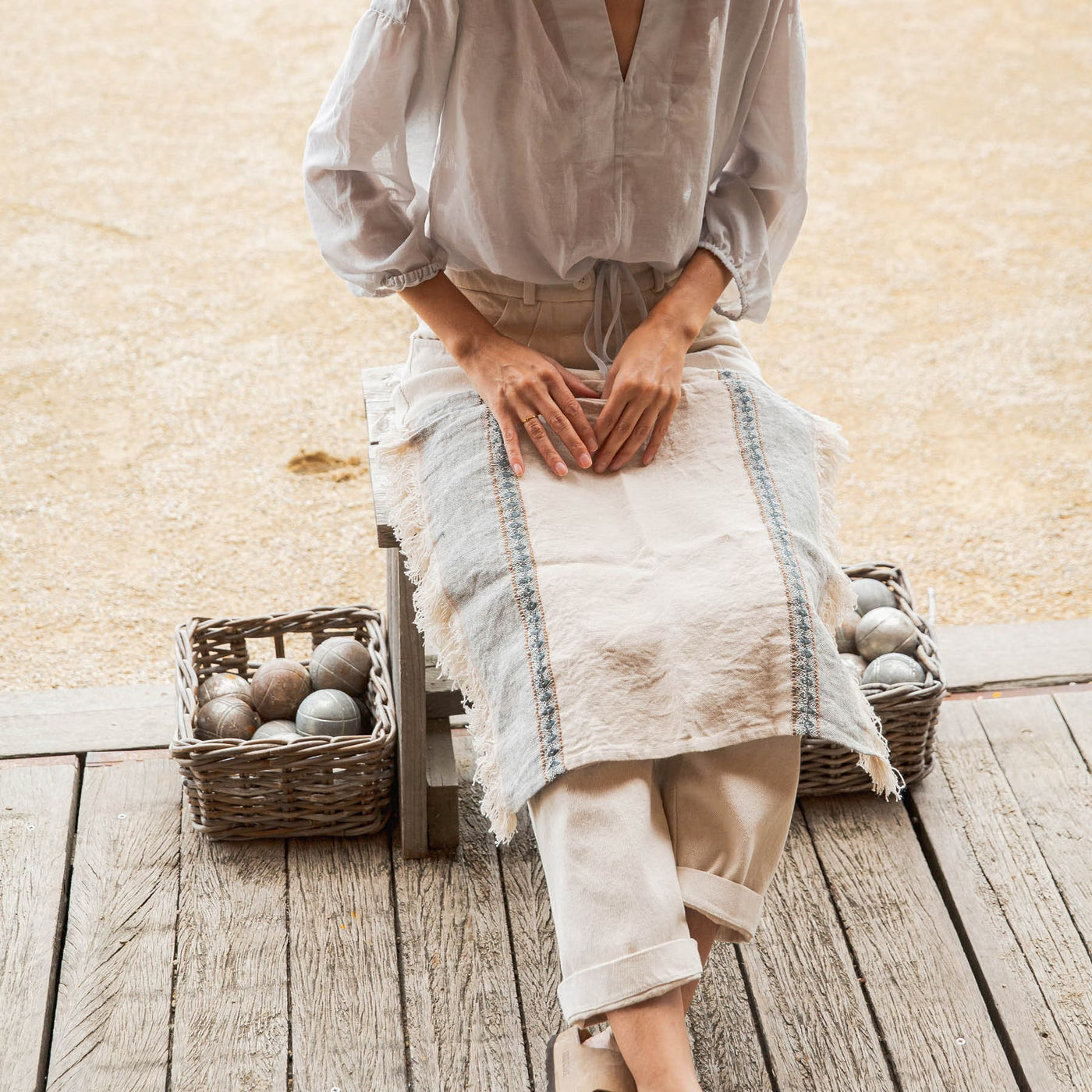 The Belgian Throw | Napkin