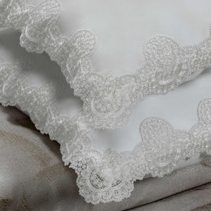 Photo of the Cattedrale Lace | Pillowcase Set ensemble.