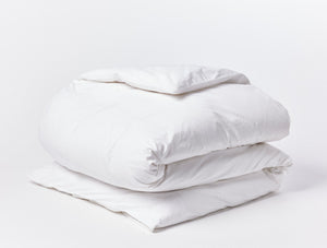 Photo of the Refined Percale | Duvet Cover ensemble.