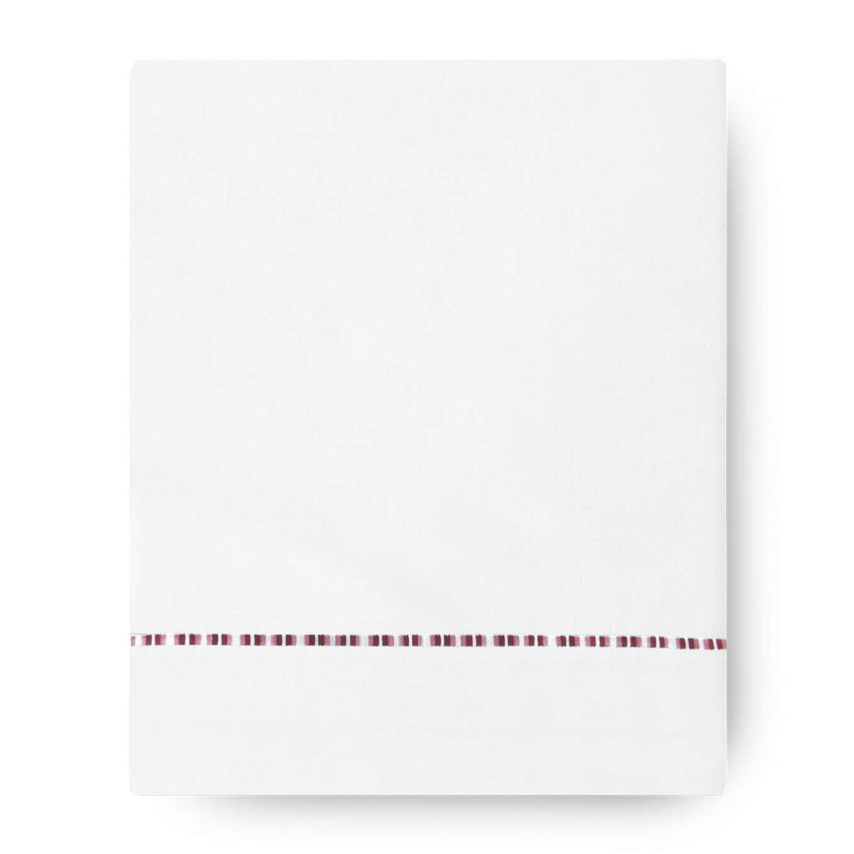 Nirvana in Burgundy on White by Amalia Home Collection