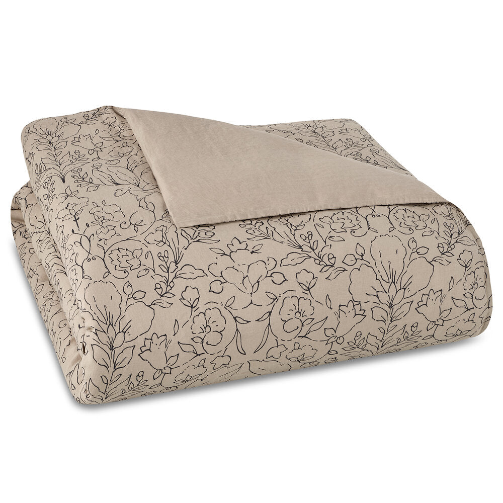 Amor Perfeito in Loch Blue on Sand by Amalia Home Collection