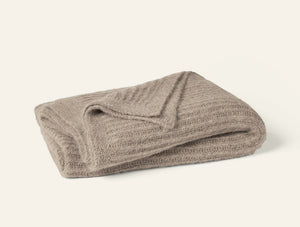 Photo of the Andes Suri Alpaca Knit | Throw ensemble.
