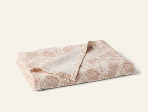 Photo of the Balboa Matelasse Print | Throw ensemble.