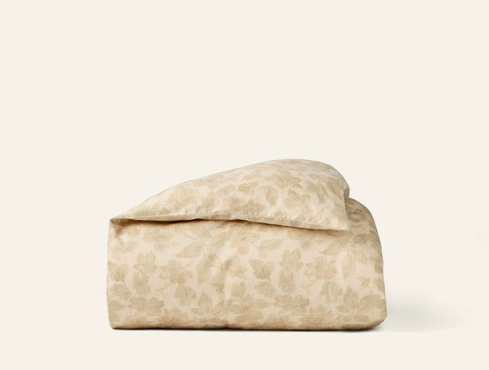 Photo of the Camellia Print | Duvet Cover ensemble.