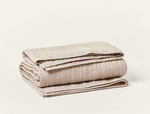 Photo of the Channel Handstitched | Quilt ensemble.