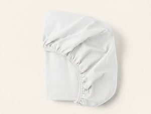 Photo of the Cloud Brushed Flannel | Fitted Sheet ensemble.