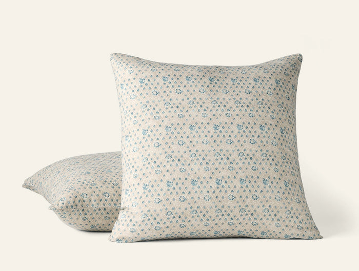 Photo of the Coral Bell Print | Decorative Pillow ensemble.