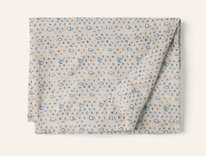 Photo of the Coral Bell Print | Tablecloth ensemble.