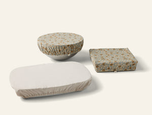 Photo of the Coyuchi Conserve | Serving Dish Cover Set ensemble.