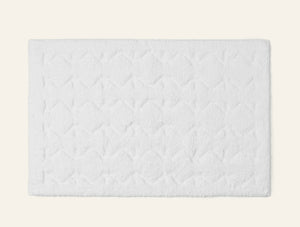Photo of the Diamond Shag | Bath Rug ensemble.