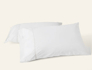 Photo of the Lattice Percale | Pillowcase, Pair ensemble.