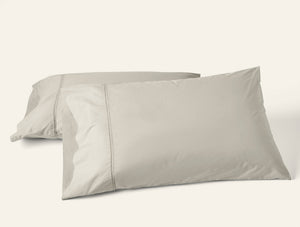 Photo of the Lattice Percale | Pillowcase, Pair ensemble.