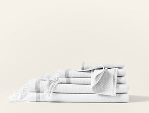 Photo of the Mediterranean | Guest Towel ensemble.
