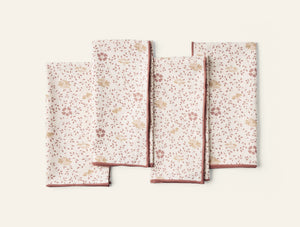 Photo of the Print Percale | Napkin Set ensemble.