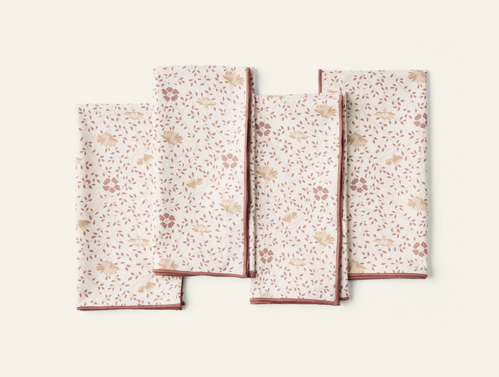 Photo of the Print Percale | Napkin Set ensemble.