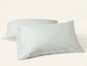 Photo of the Print Percale | Pillowcase, Pair ensemble.