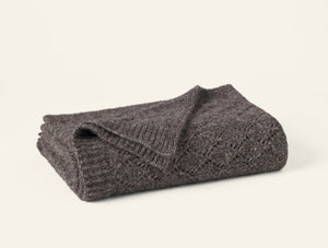 Photo of the Paracas Alpaca Cotton Knit | Throw ensemble.