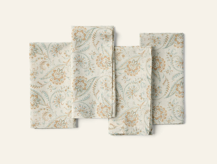 Photo of the Ponderosa Print | Napkin Set ensemble.