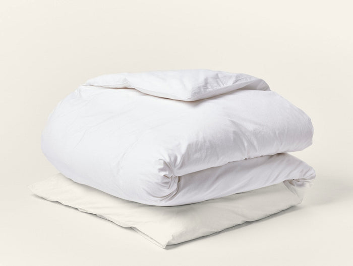 Photo of the Refined Percale | Duvet Cover ensemble.