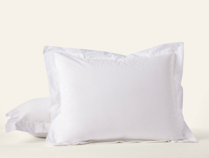 Photo of the Refined Percale | Pillow Sham ensemble.