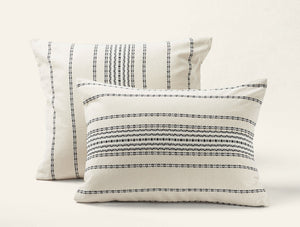 Photo of the Rippled Stripe | Pillow Sham ensemble.