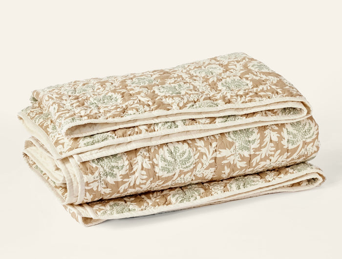 Photo of the Robles Handstitched | Quilt ensemble.