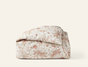 Photo of the Sea Bloom Print | Duvet Cover ensemble.