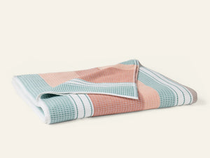 Photo of the Seabright | Beach Towel ensemble.