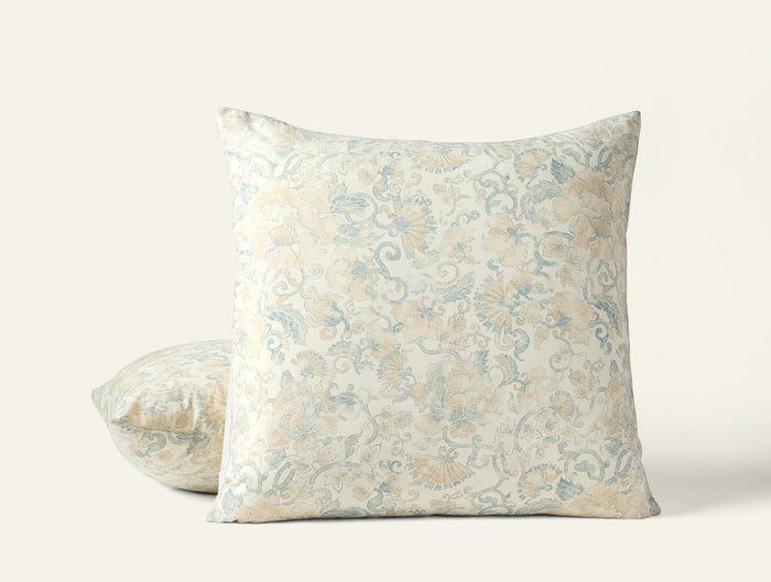 Photo of the Solana Print | Pillow Sham ensemble.