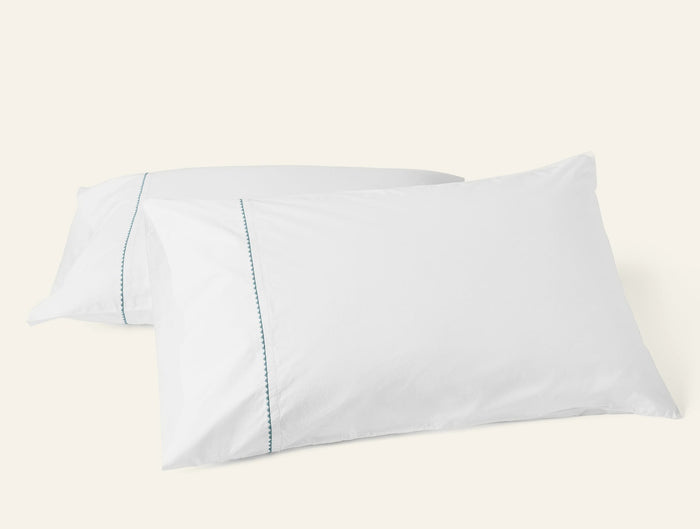 Photo of the Trailing Embroidered | Pillowcase, Pair ensemble.