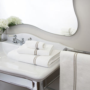 Photo of the Frette Classic | Bath Towel ensemble.