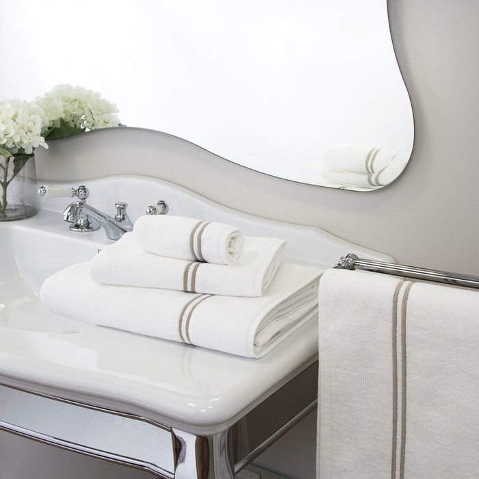 Photo of the Frette Classic | Bath Towel ensemble.