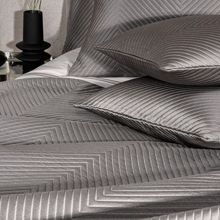 Photo of the Luxe Herringbone | Decorative Sham ensemble.
