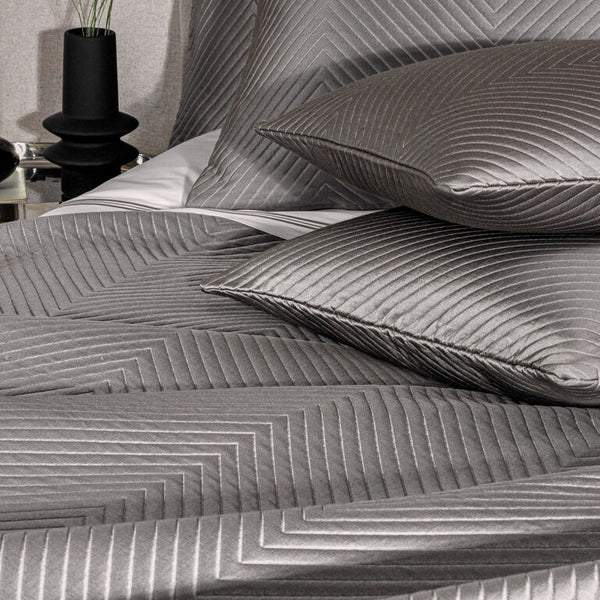 Photo of the Luxe Herringbone | Decorative Sham ensemble.