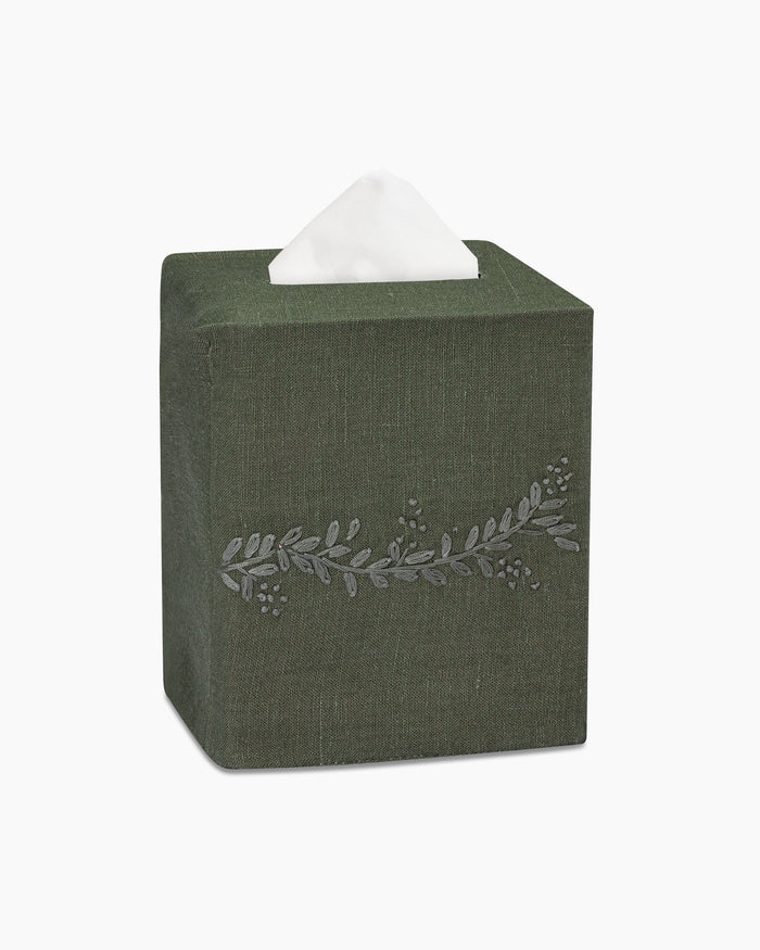 Photo of the Prism Vine | Tissue Box Cover ensemble.