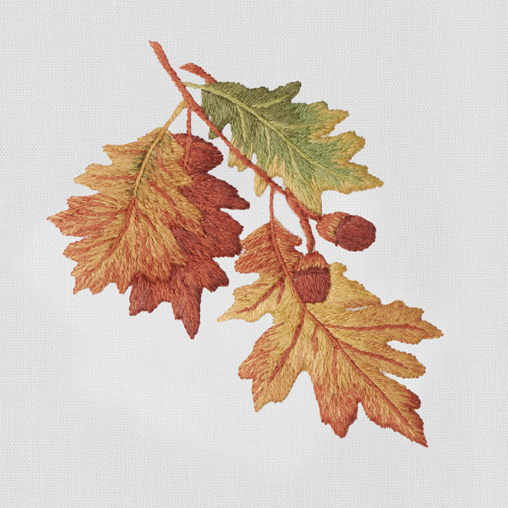 Leaves & Acorn Hand Towel