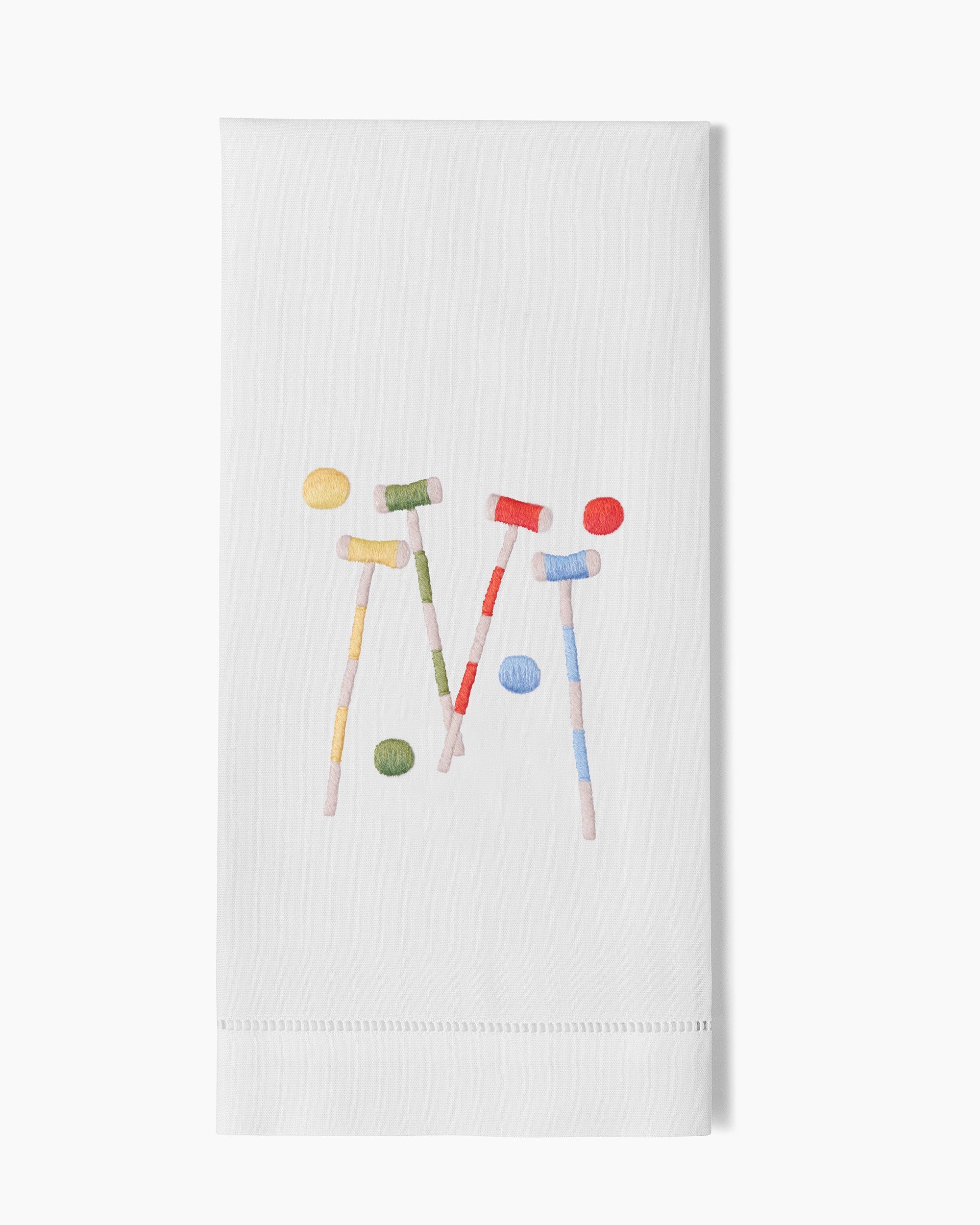 Henry Handwork Croquet Hand Towel - Thumbnail 4