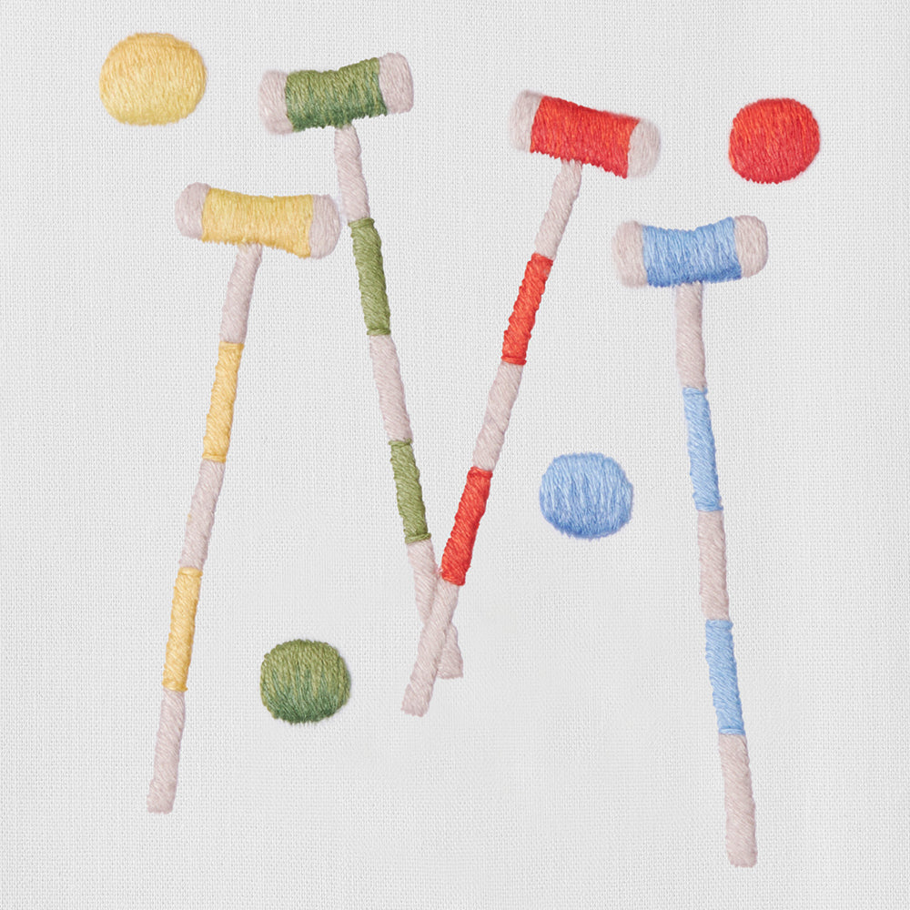 Henry Handwork Croquet Hand Towel - Thumbnail 3